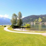 Zell am See, Public Bathing Beach, Austria, Lake