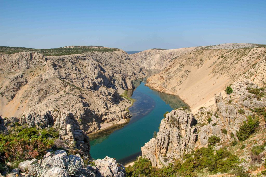 Zrmanja Schlucht, Ausflug Zadar, Rafting, Winnetou