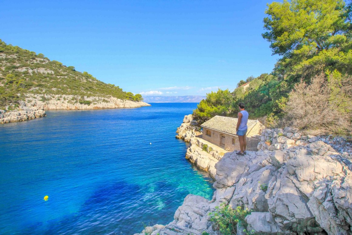 Strand Mala Stiniva - Jelsa ©Jürgen Reichenpfader