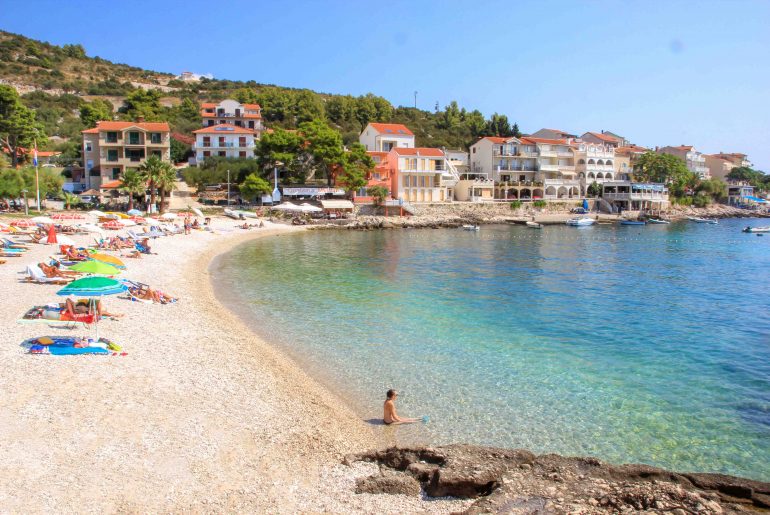 Beach Milna, Where to stay in Hvar, Croatia