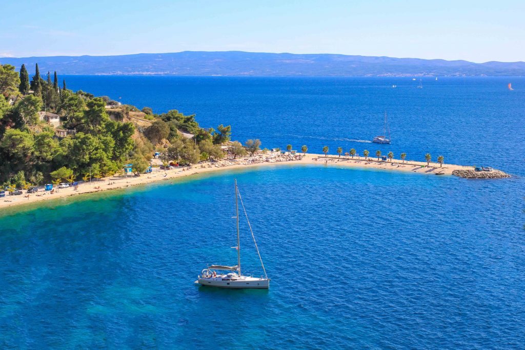 Kasjuni Beach, Split, Croatia