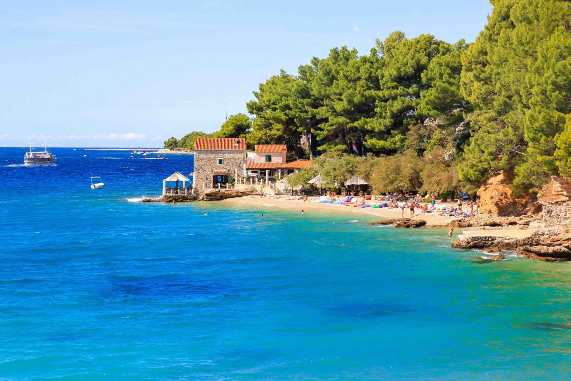 Strand Bijela Kuca - Bol - Insel Brac @Jürgen Reichenpfader