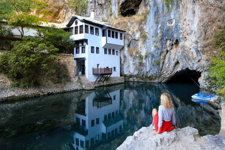 Blagaj Monastery, Bosnia, Mostar,