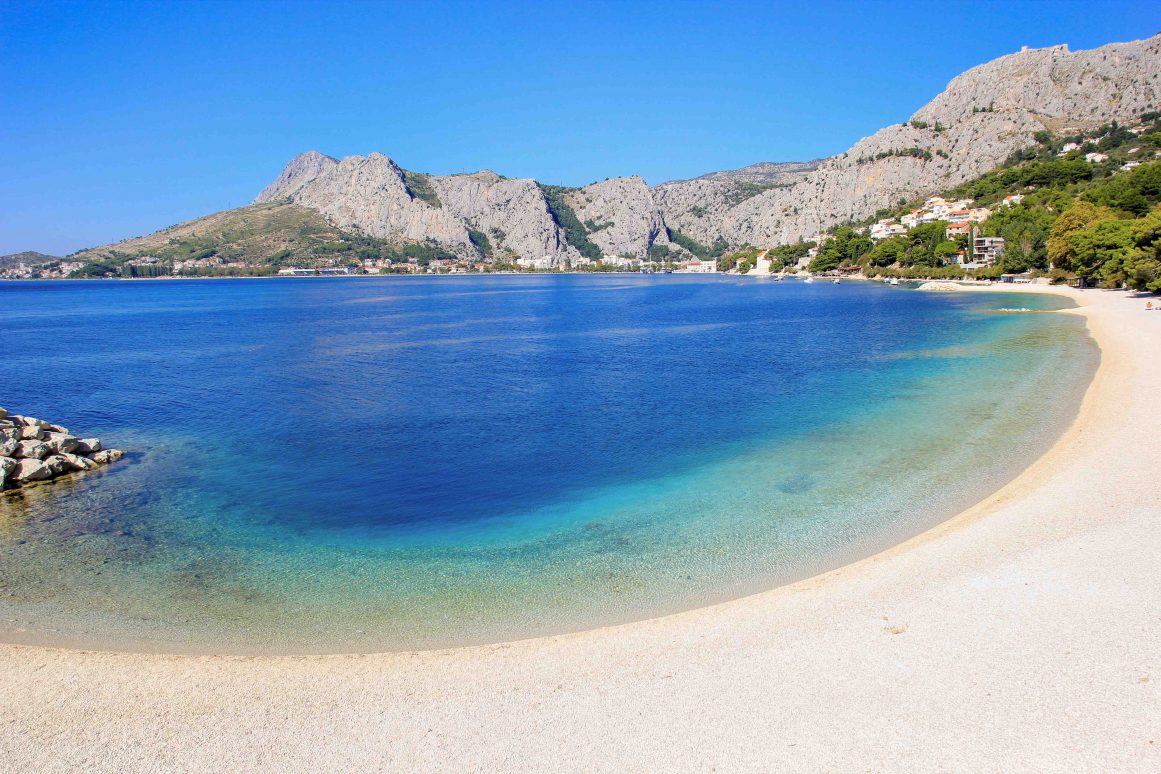 Strand Brzet - Omis - Kroatien @Jürgen Reichenpfader