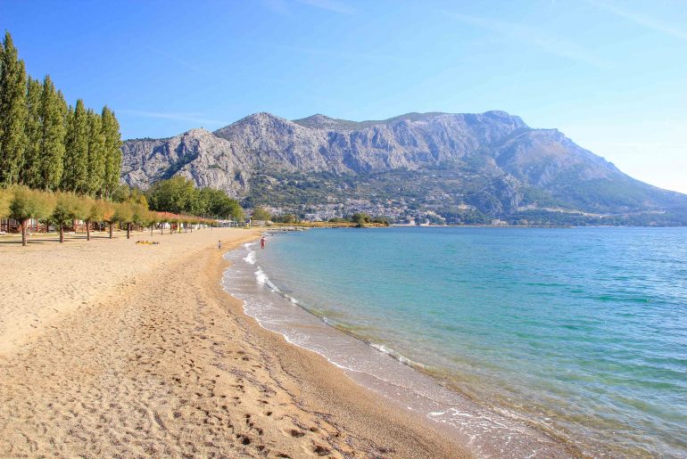 Strand Galeb, Kroatien, Omis Riviera