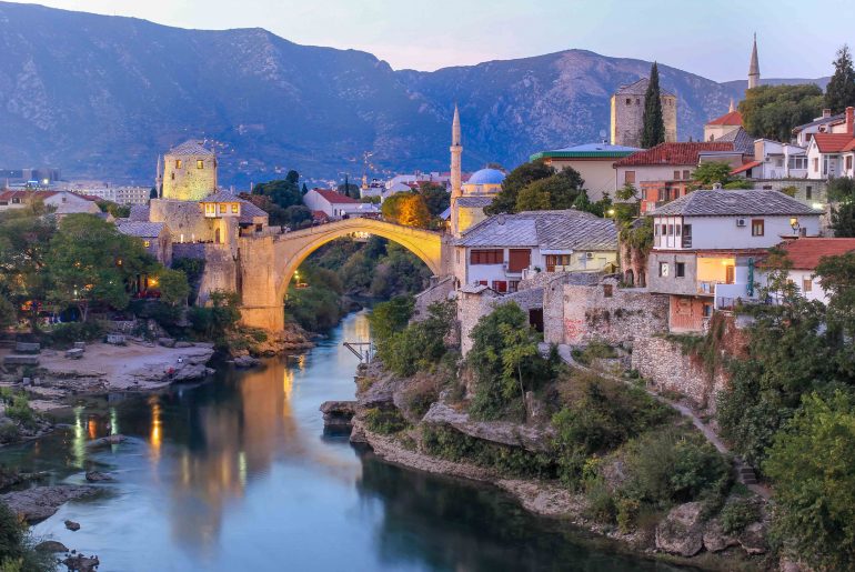 Lucki Most View, Mostar, Old Bridge