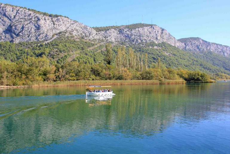 Fluss Cetina, Bootsfahrt, Omis Kroatien