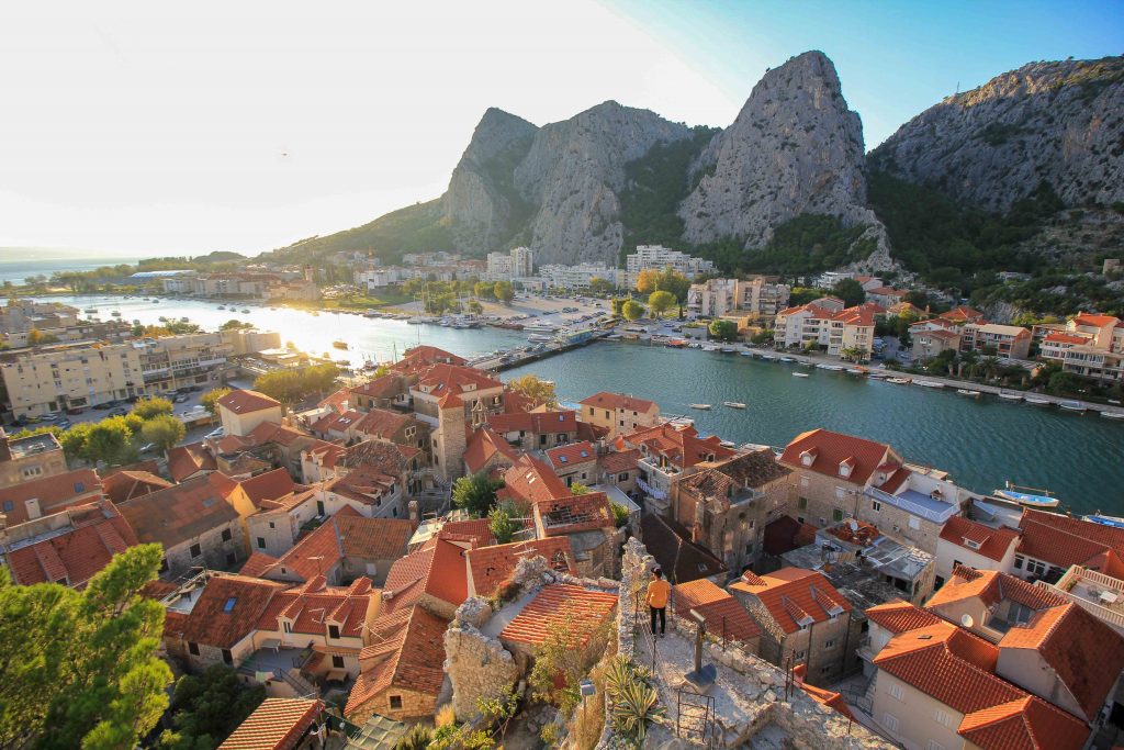 Omis, Mirabella Fortress, Tvrđava Mirabela, Croatia