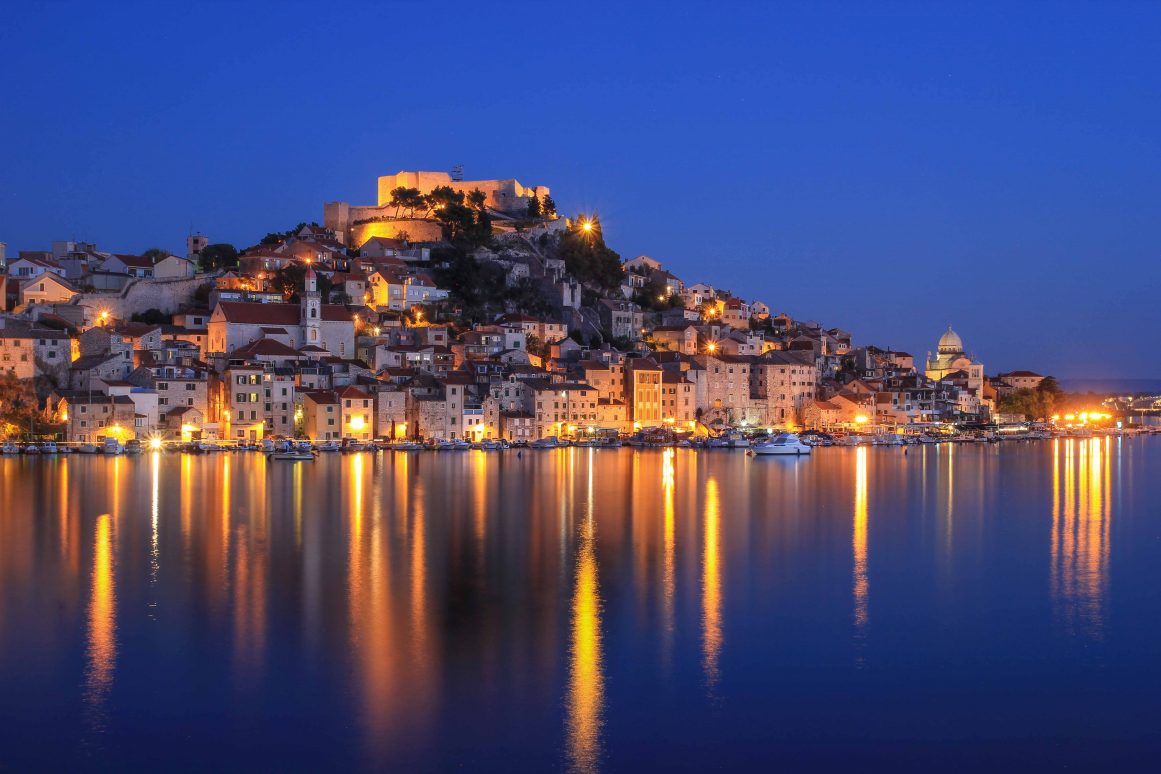 Sibenik bei Nacht - Kroatien @Jürgen Reichenpfader