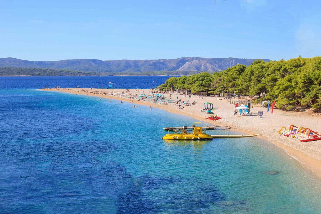 Zlatni Rat Strand, Goldenes Horn, Bol, Insel Brac, Kroatien