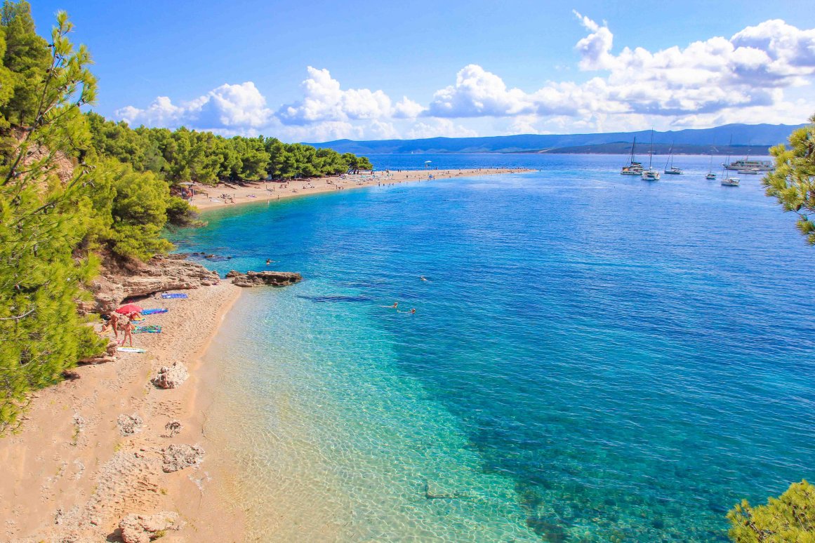 Zlatni Rat Nudist Beach - Croatia, Bol @Reichenpfader Jürgen