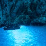 Blaue Grotte von Biševo, Kroatien