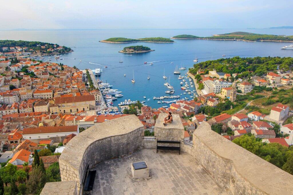 Spanische Festung, Hvar, Insel, Kroatien