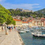 La Ville de Hvar, Croatie