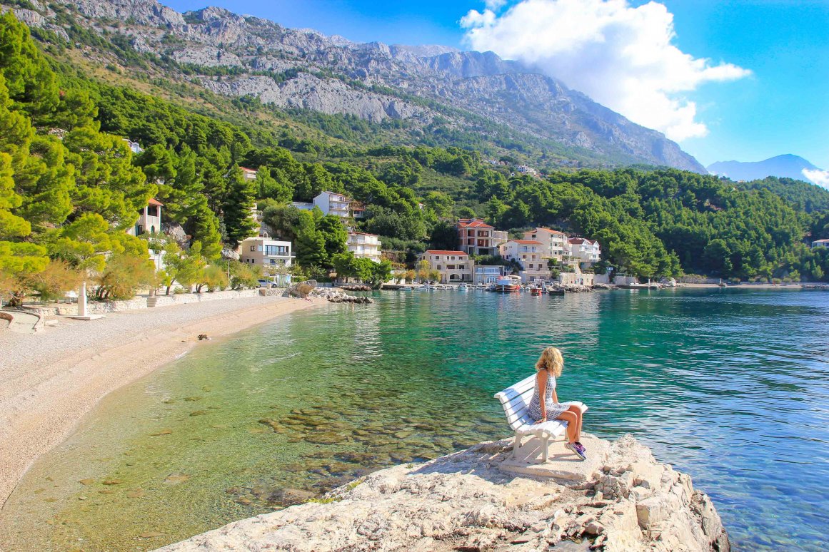 Placa Beach Stomarica - Brela - Croatia @Reichenpfader Jürgen
