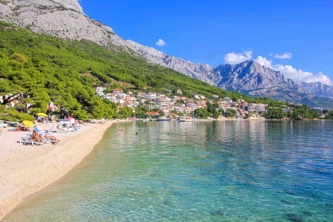 Plaza Beach Soline - Brela - Croatia @Reichenpfader Jürgen