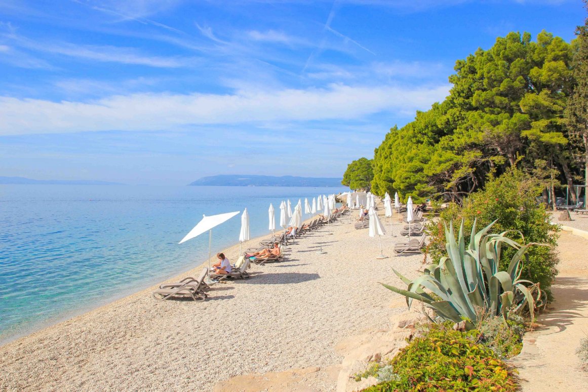 Strand Jadran Tucepi @Jürgen Reichenpfader