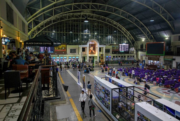 From Bangkok to Krabi, Train