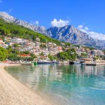 Brela, Makarska, Croatie