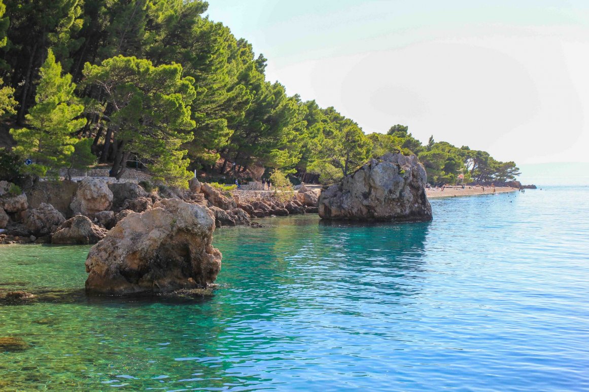 Brela, Kroatien - Strand Punta Rata ©Jürgen Reichenpfader
