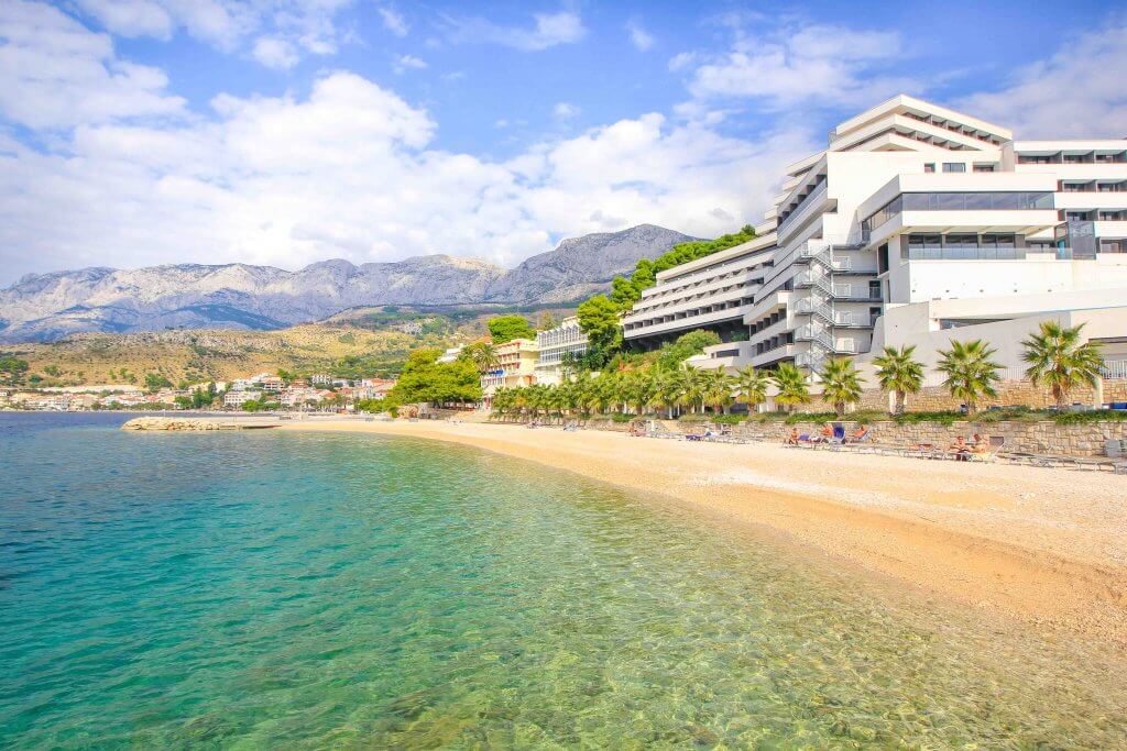 Strand Medora, Podgora, Kroatien, Makarska Riviera