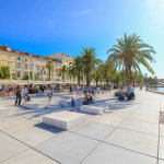 Split, Croatia, Promenade