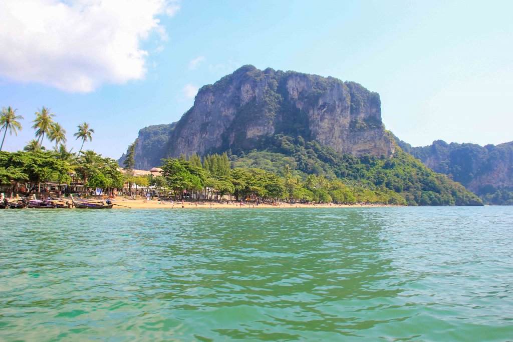 Ao Nang Beach, Krabi, Plage, Thailande