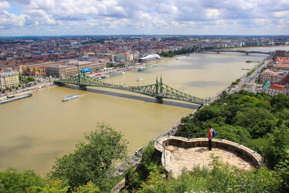 Budapest Gellértberg @Jürgen Reichenpfader
