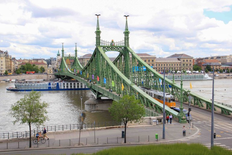 Freiheitsbrücke, Budapest , Sehenswürdigkeit