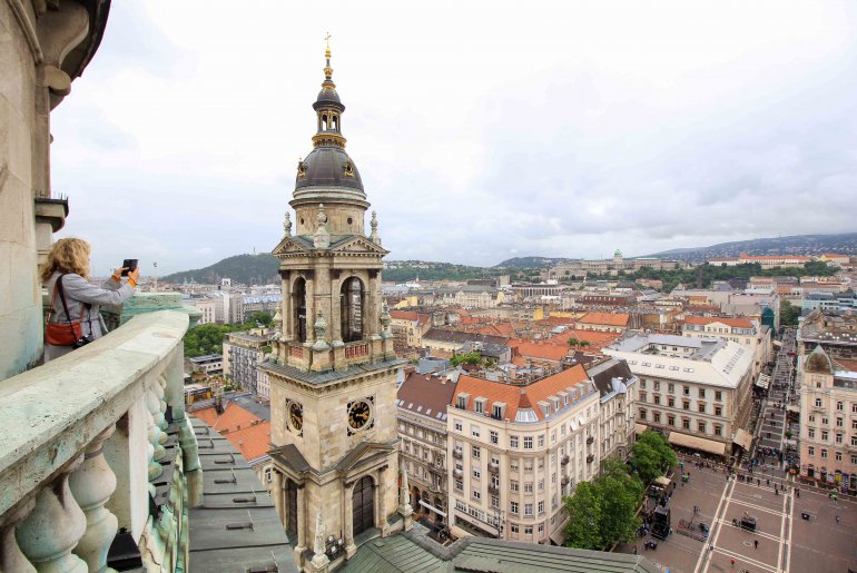 St. Stephans Basilika, Budapest, Aussichtspunkt