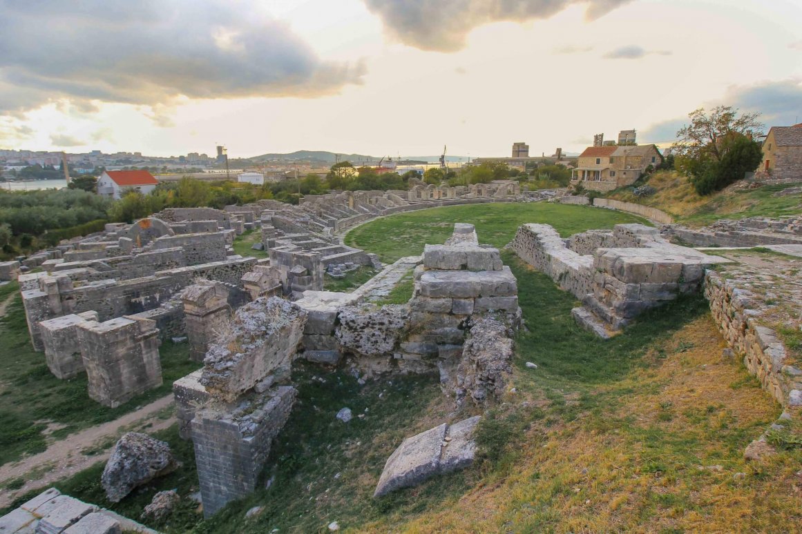 Salona Amphitheater - Split Kroatien @Jürgen Reichenpfader