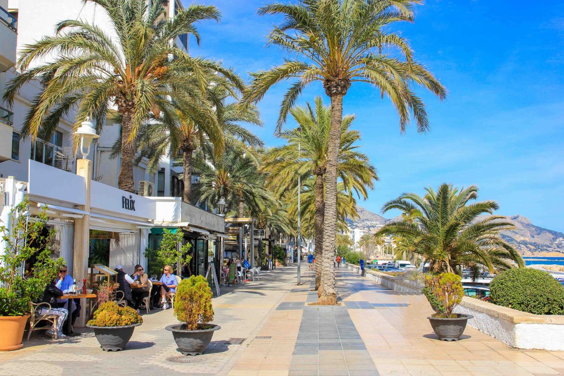 Altea, Espagne - La promenade @Jürgen Reichenpfader