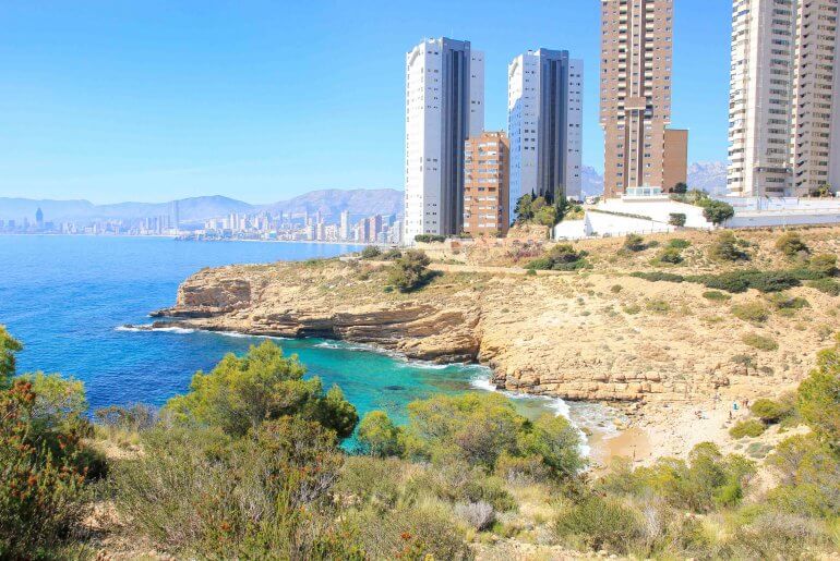 Cala Almadraba, Strand, Benidorm