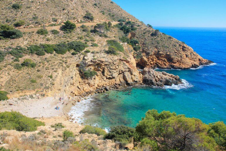 Cala Tío Ximo, Benidorm, Strand, Spanien