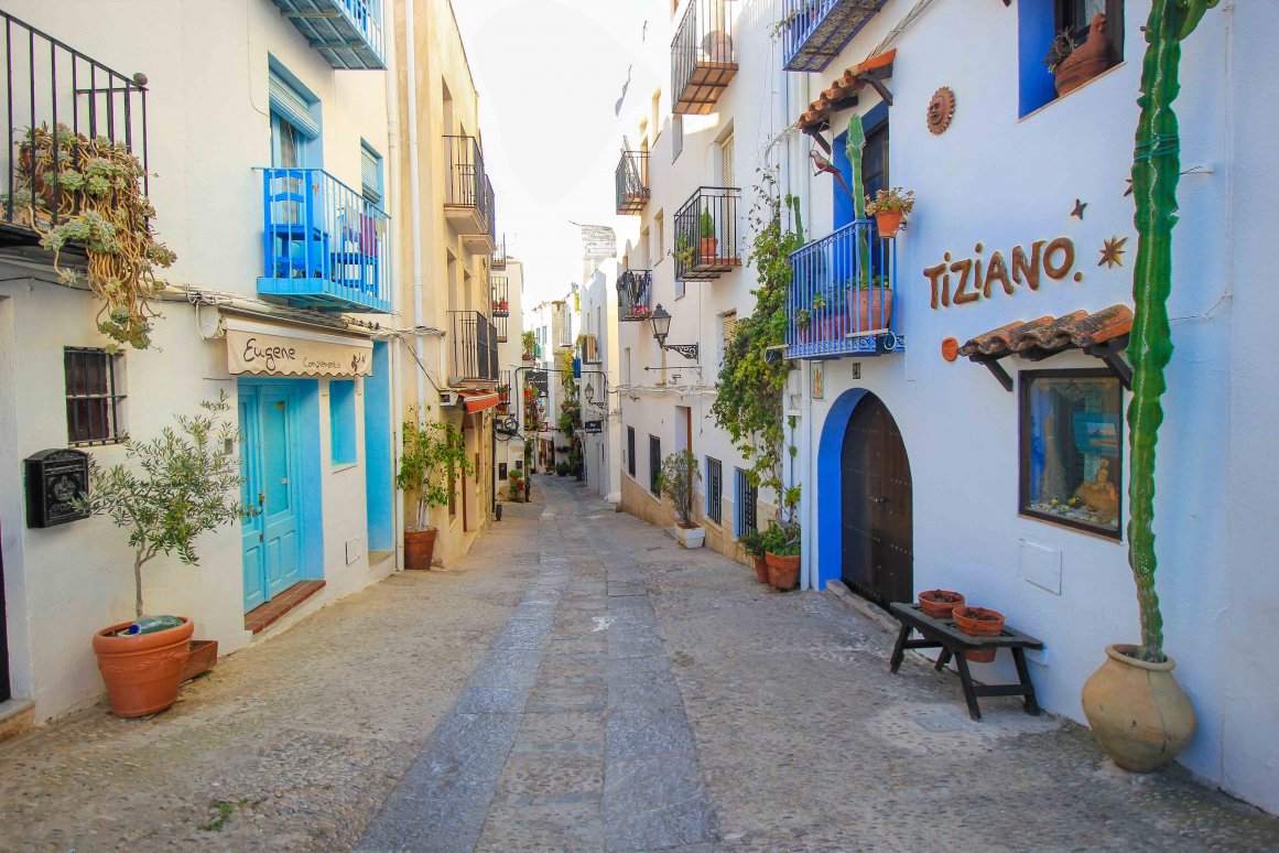 Peniscola - Calle San Roque, Peniscola @Jürgen Reichenpfader