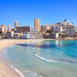 Beach Cala de Finestrat, Benidorm, Spain