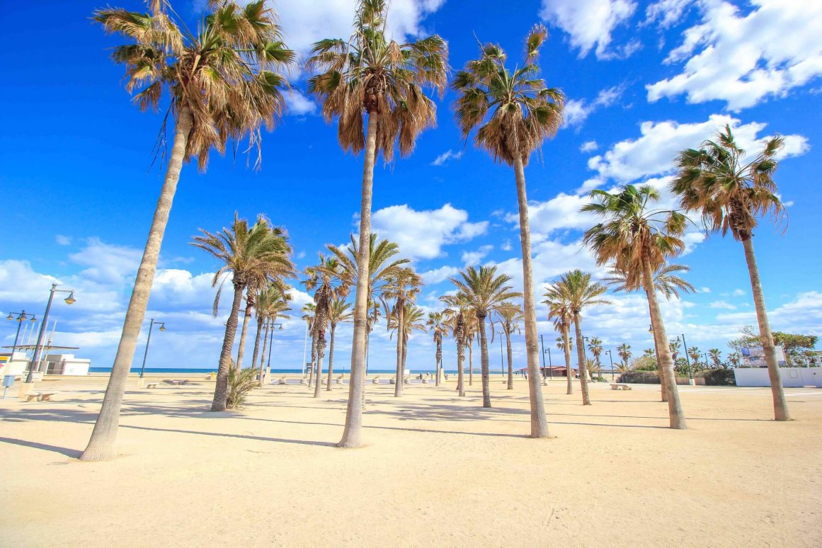 Strand Las Arenas (Playa del Cabanyal) - Valencia @Jürgen Reichenpfader