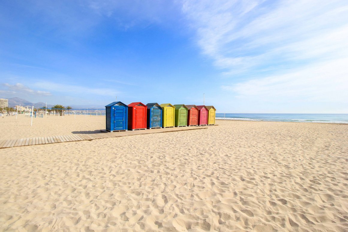 Playa San Juan - Strand in Alicante @Jürgen Reichenpfader