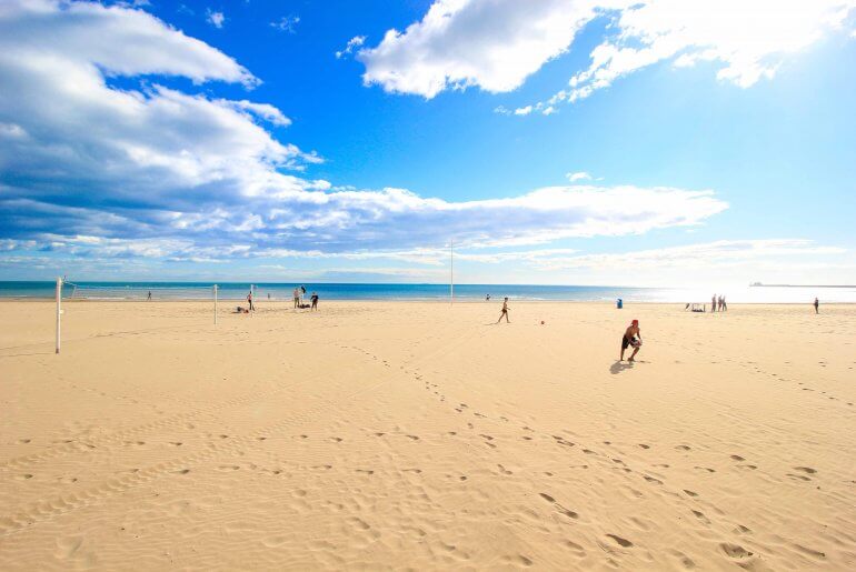 Playa del Malvarrosa, Strand, Valencia