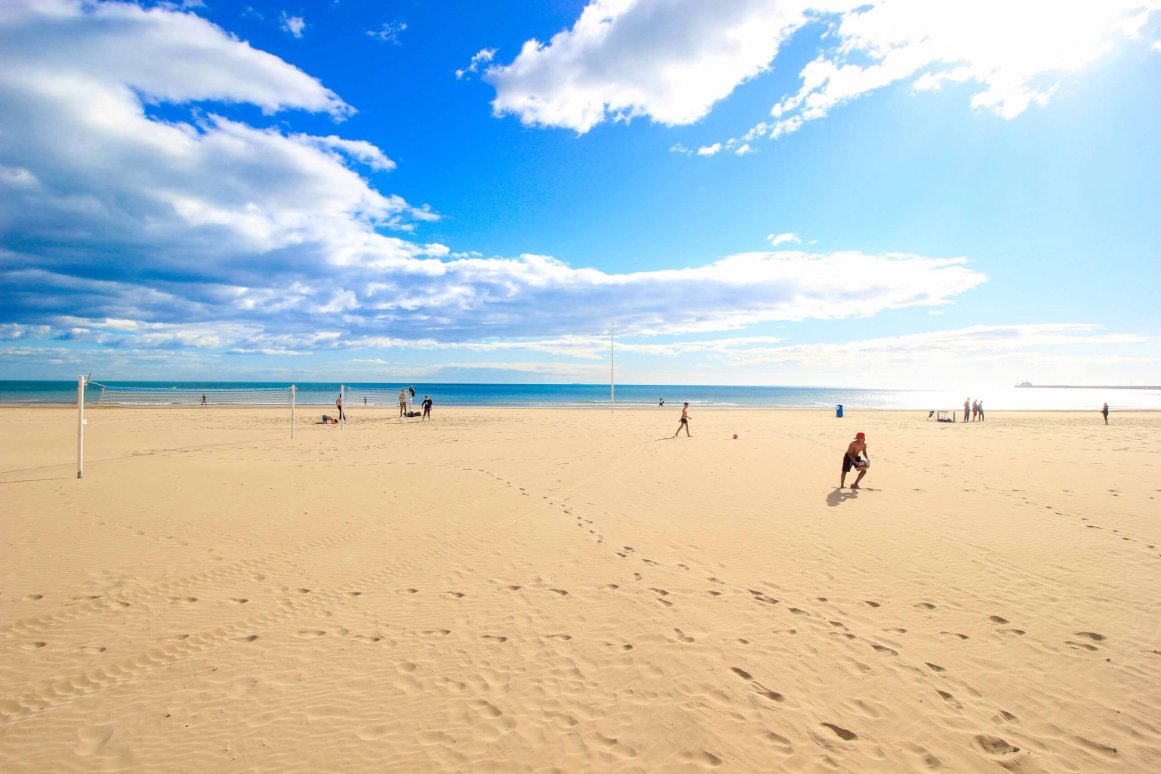 Playa del Malvarrosa, Strand - Valencia @Jürgen Reichenpfader