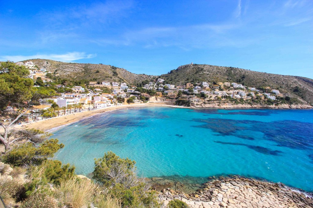 Playa del Portet, Moraira, Alicante,