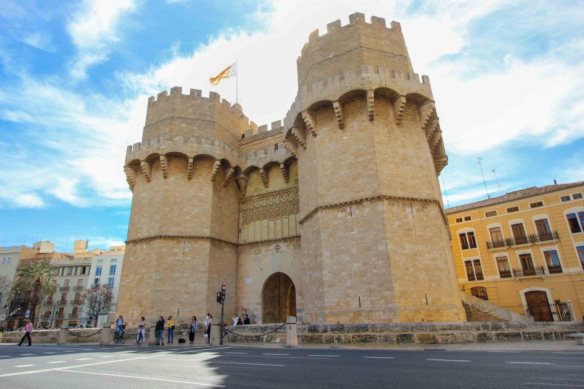 Torres de Serranos - Valencia, Spanien @Jürgen Reichenpfader