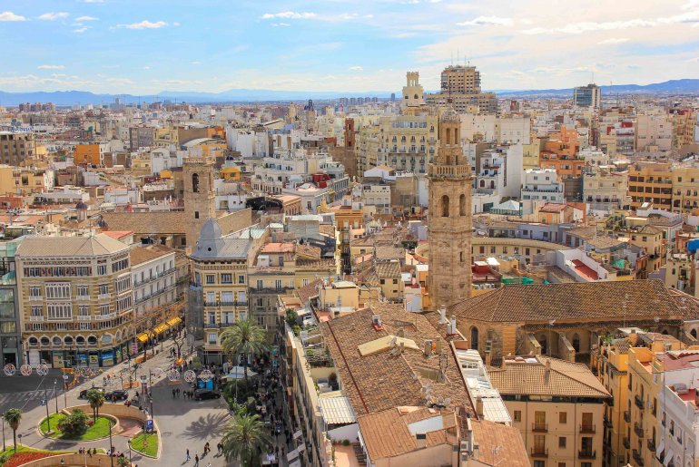 El Miguelete Tower, Bell Tower, Valencia, Spain