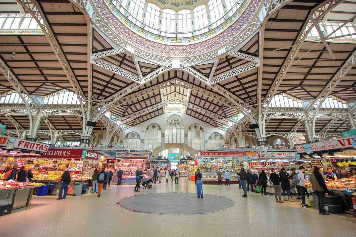 Zentrale Markthalle - Valencia @Jürgen Reichenpfader