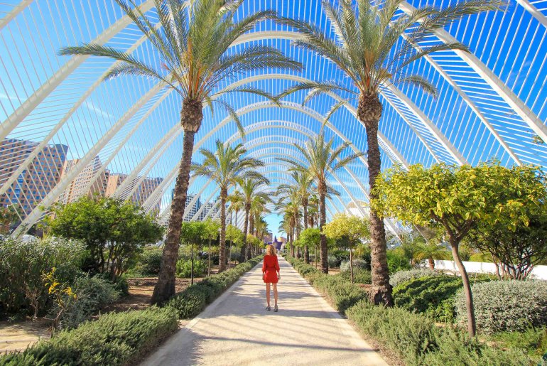 L’Umbracle, Valencia, Ciutat de les Arts i les Ciències