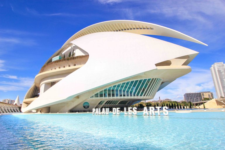 Oper, Valencia, Ciutat de les Arts i les Ciències