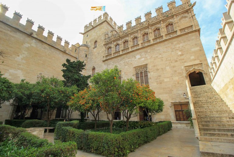 Seidenbörse (Lonja de la Seda), Valencia