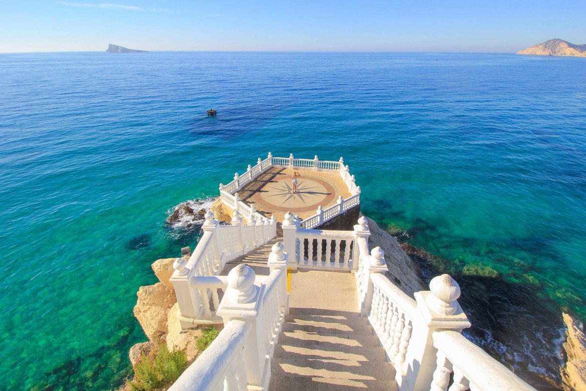 Mediterraner Balkon, Benidorm, Spanien