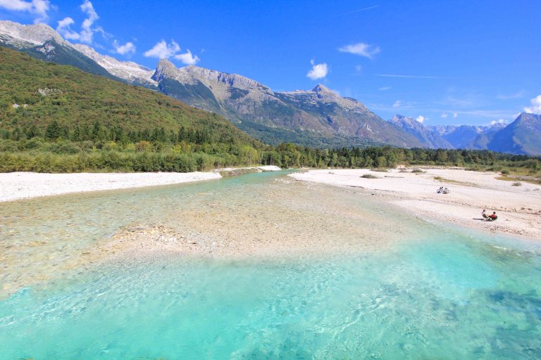 Soca Valley, Bovec, River, Slovenia