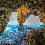 Cova dels Arcs, Cala del Moraig, Alicante, Espagne